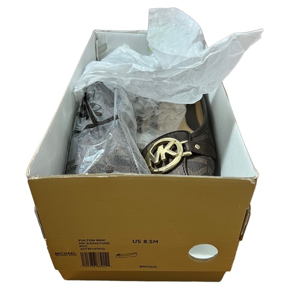 Brand 🆕 Michael Kors Fulton Moc Flats - Picture 8 of 9